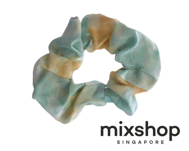 Picture of Mixshop Hair Scrunchies Orange Blue