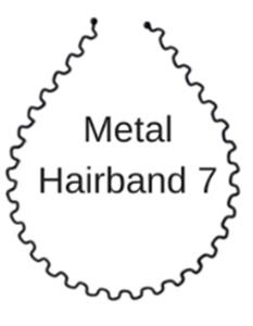 Picture of Mixshop Metal Hairband #7