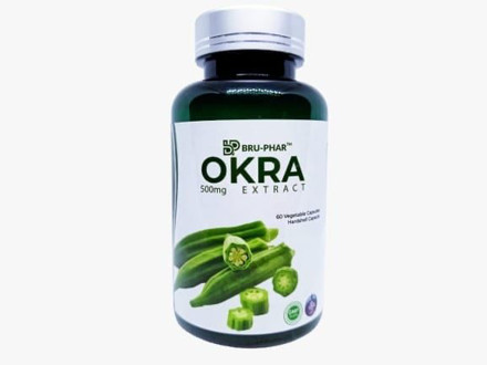 Picture of Bru-Phar Okra Extract 500mg 60s