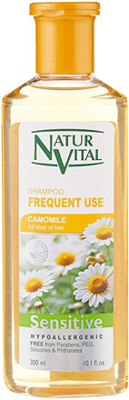 Picture of NaturVital Sensitive Chamomile Shampoo - For Frequent Use 300ml
