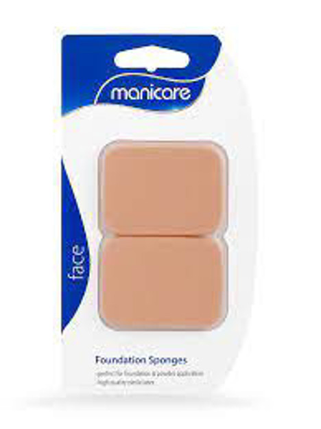 Picture of Manicare #563 Latex Foundation Sponges Rectangle Pk2