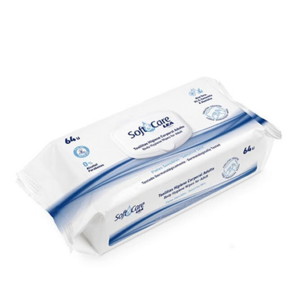Picture of LEA Soft & Care Adult Wet Wipes 64's