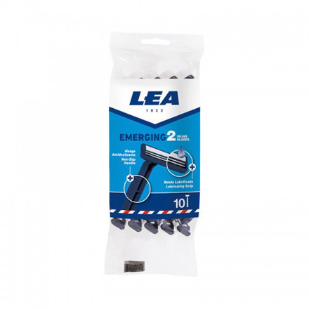 Picture of LEA 2 Blades Disposable Razor Emerging 10 Per Bag