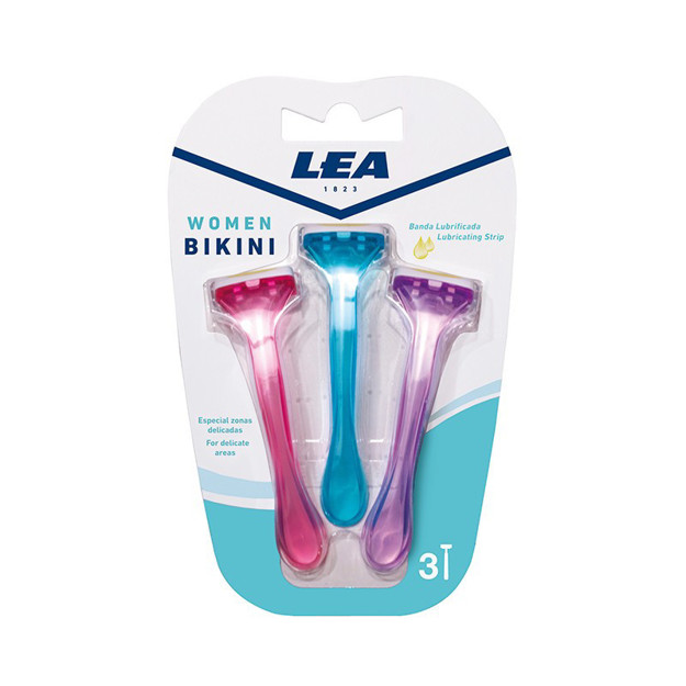 Picture of LEA Disposable Razor Woman Bikini Zone 3 Per Blister