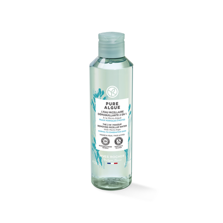 Picture of Yves Rocher Pure Algue 2in1 Makeup Removing Micellar Water 200ml