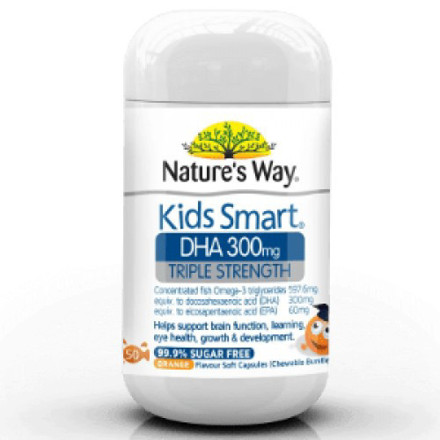 Picture of Nature's Way Kids Smart Dha 300mg Triple Strength