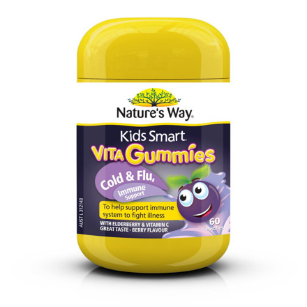 Picture of Nature's Way Kids Vita Gummies Cold&Flu Immunity 60's