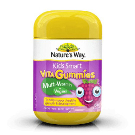 Picture of Nature's Way Kids Vita Gummies Multi-Vit + Vegies 60's