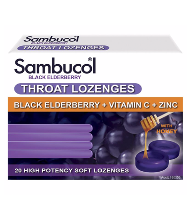 Picture of Sambucol Lozenge 20's