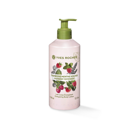 Picture of Yves Rocher Pn3 Energizing Raspberry Peppermint Body Lotion - 390Ml