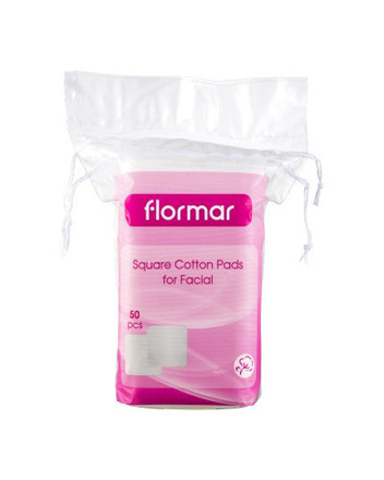 Picture of Flormar Square Cotton Pads For Facial 50'S