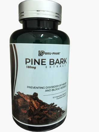 Picture of Bru-Phar Pine Bark Extract 180mg 60s