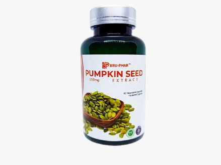 Picture of Bru-Phar Pumpkin Seed Extract 550mg 60s