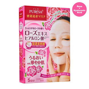 Picture of Utena Puresa Sheet Mask Rose Extract - Single Sheet