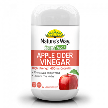 Picture of Nature's Way SuperfoodsApple Cider Vinegar 60's