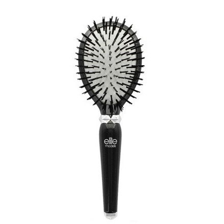 Picture of Elite Models Nylon Cushioned Brush With Bottom Removable Tip-End (For Hair Cleansing)
