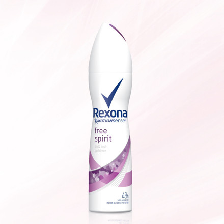 Picture of Rexona Women Antiperspirant Spray Free Spirit 150ml