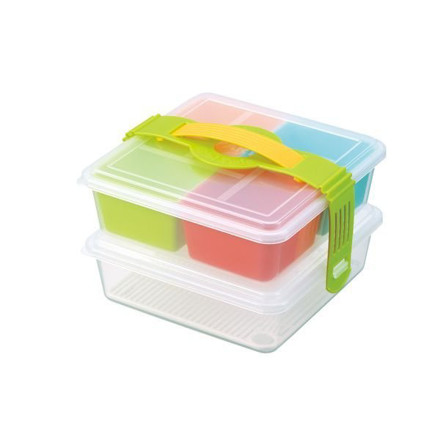 Picture of Inomata Plastic Container For Party Twin Mini-Toyc