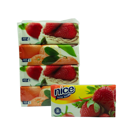 Picture of Nice Facial Tissue Soft Pack 200's 2ply