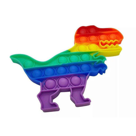 Picture of Pop Toy - Rainbow Dinosaur