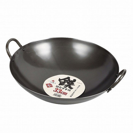 Picture of Pearl Metal Iron Chinese Frying Pan 33cm