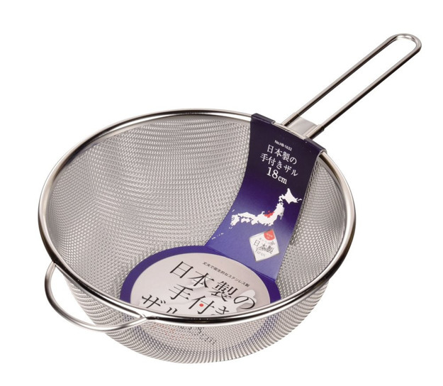 Picture of Pearl Metal Stainless Steel Strainer 15cm with Handle