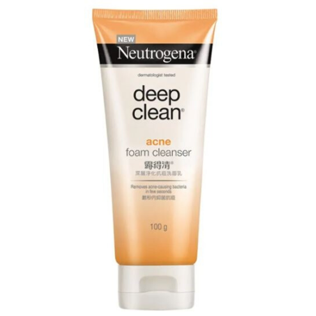 Picture of Neutrogena Deep Clean Acne Foam Cleanser 100g