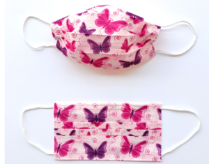 Picture of Disposable Face Mask Adult Butterfly 10's