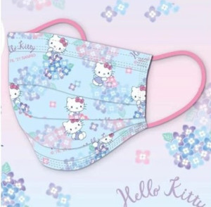 Picture of Disposable Face Mask Adult Blue Hello Kitty 10's