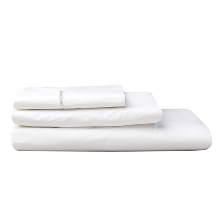 Picture of Logan & Mason 250TC Cotton White Fitted Sheet Pack
