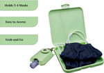 Picture of Mask Storage Case Square Blue