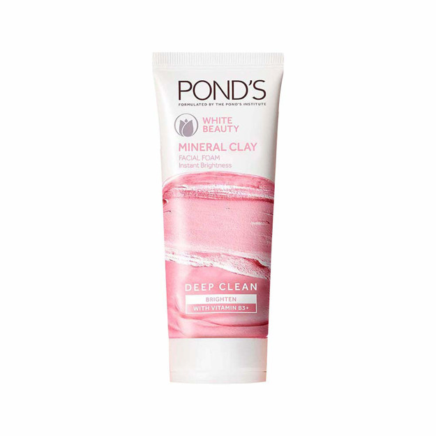 Picture of Ponds Facial Clay Foam White Beauty 90g