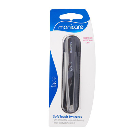 Picture of Manicare Soft Touch Tweezer Black #23005