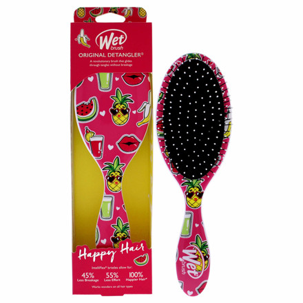 Picture of Wet Brush Original Detangler Happy Hair Smiley Pineapple Comb
