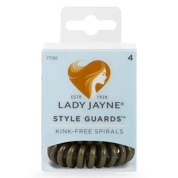 Picture of Lady Jayne Style Guards Kink-Free Spiral Elastic 4's Green