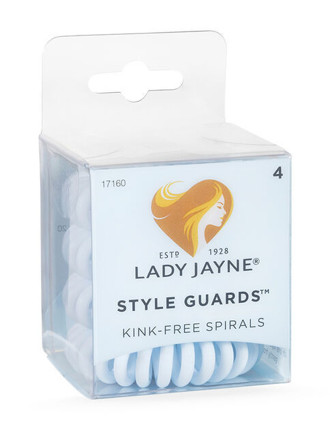 Picture of Lady Jayne Style Guards Kink-Free Spiral Elastic 4's Sky Blue