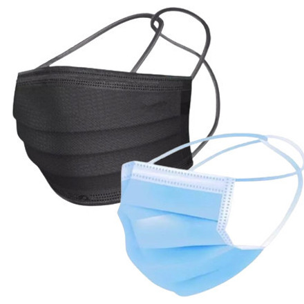 Picture of Disposable Medical Mask 3-ply Hijab Headloop 50's
