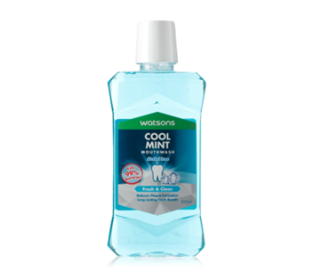 Picture of Watsons Mouth Wash - Coolmint 500ml