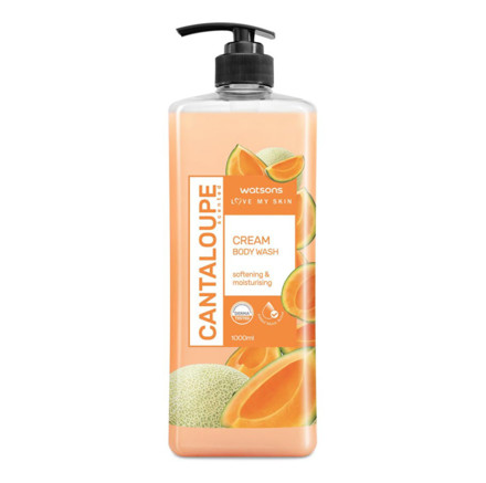 Picture of Watsons Cream Body Wash - Cantaloupe 1L