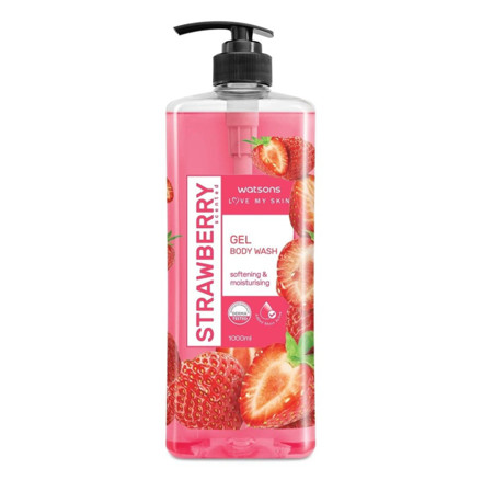 Picture of Watsons Gel Body Wash - Strawberry 1L
