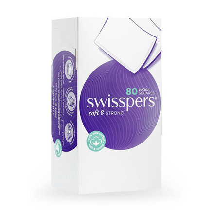 Picture of Swisspers Cotton Wool Square Pads 80's