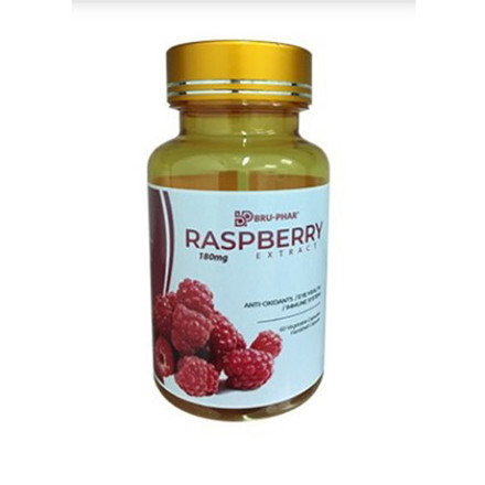 Picture of Bru-Phar Raspberry Extract 180mg 60s
