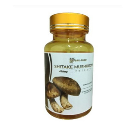 Picture of Bru-Phar Shitake Mushroom Extract 450mg 60s