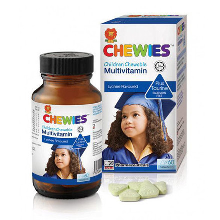 Picture of Chewies Multivitamin + Taurine - Lychee