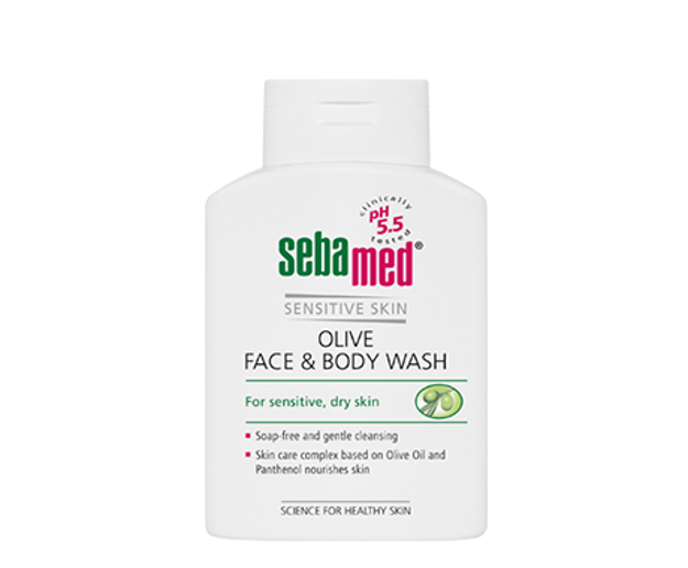 Picture of Sebamed Olive Face & Body Wash 200ml