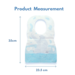 Picture of Mixshop Waterproof Disposable Feeding Baby Bibs Polar Bear 10's #1105