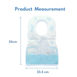 Picture of Mixshop Waterproof Disposable Feeding Baby Bibs Duck 10's #1108