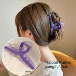 Picture of Mixshop High Quality Korean Ribbon Purple Clip #1066