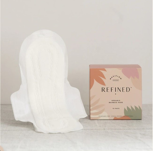 Picture of Refined Organic Bamboo Maxiflow Pads 10pads