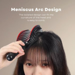 Picture of Mixshop Volumizing Detangling Styling Massager Comb V-Comb White